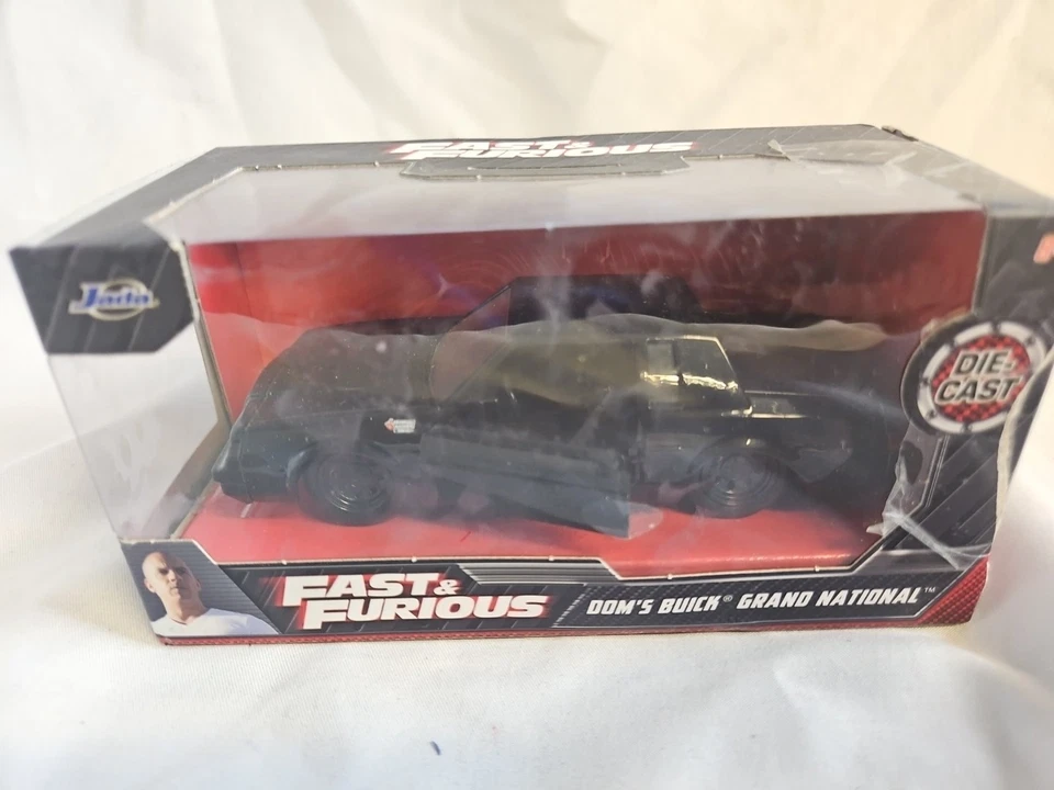Jada Toys Fast & Furious: Dom's Buick Grand National Black 1/32 #BXS - Image 2 of 4