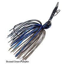 Z-MAN Chatterbait Jack Hammer Bladed Vibrating Jig 1/2 Oz Bruised Green Pumpkin