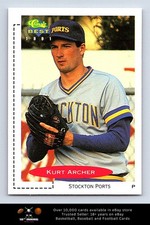 1991 Classic Best BASEBALL #223 Kurt Archer
