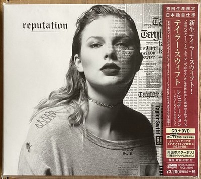 Taylor Swift - Reputation - CD+DVD Limited Special Edit Japan POCS-24906 M/M