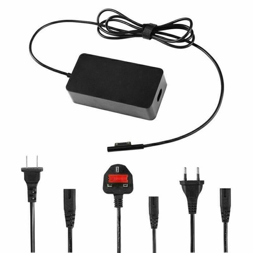 USB Charging Adapter for Microsoft Surface Pro 5/Pro 4/Pro 3 Book 65W AC Charger - Picture 3 of 15