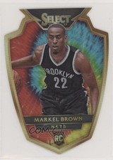 2014-15 Panini Select Premier Level Tie-Dye Prizm 2/25 Markel Brown #188 7i2