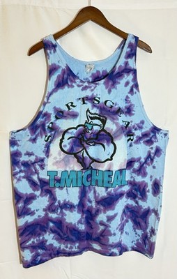 NWT Vintage 90s T. Micheal Bodybuilding Gear Men's Size XL Tie Dye