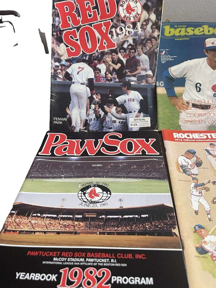 Vintage Baseball Program-Red Sox-Expos-Rochester Red Wings - Image 2 of 4