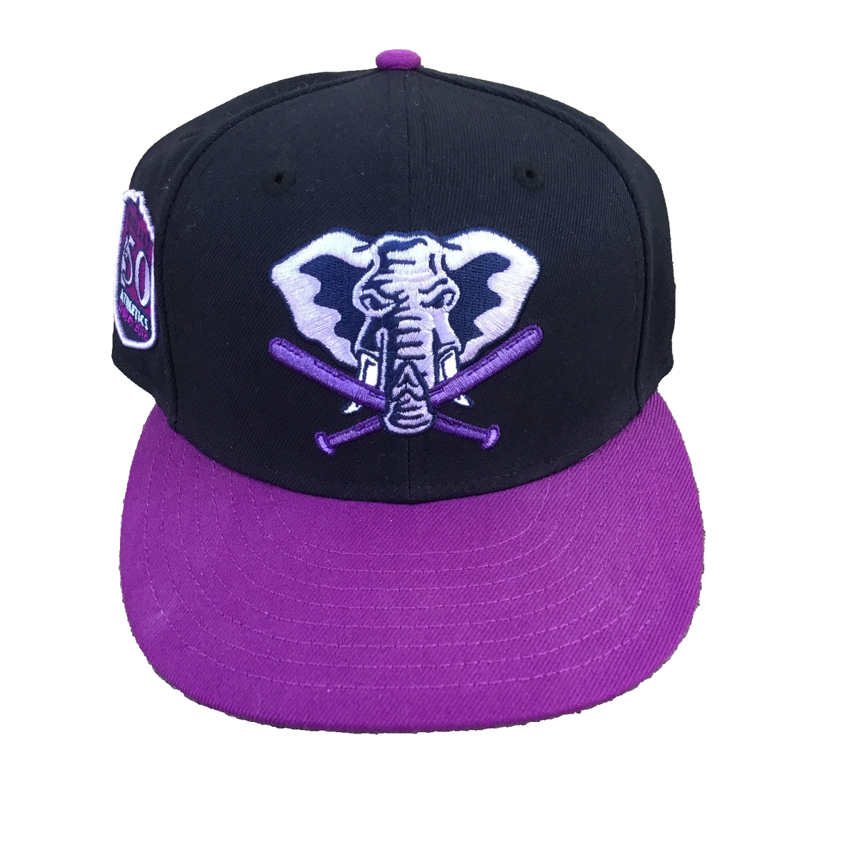 A's 59FIFTY キャップ サイズ7 1/4 Oakland A's New Era 59Fifty Fitted Hat Sz 7 1/8 50th Anniversary
