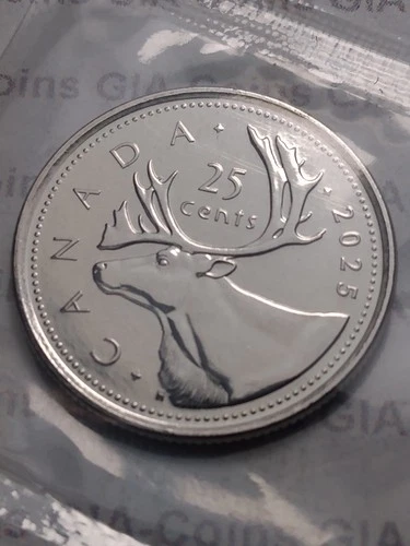 2025 Canada 25 Cents — photo from the most recent tracked eBay sale
