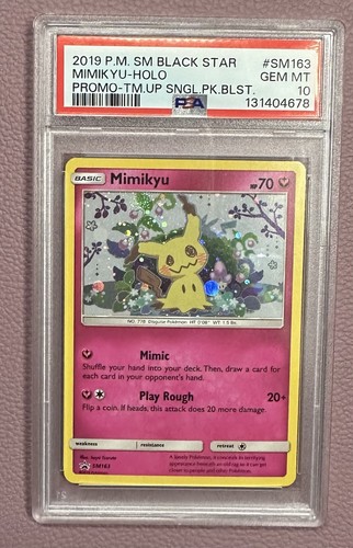 Mimikyu graded PSA 10 for sale on eBay