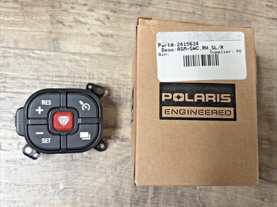 21-22 Polaris Slingshot STEERING WHEEL CONTROL START STOP SWITCH RIGHT  2415634