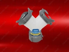Camco RV Wye Fitting, Swivel fittings, For RV with 2 tank Outlets. (NEW) 39815