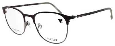 Flexon E1142 501 Men's Eyeglasses Matte Midnight Plum 51-20-145 Flex Titanium