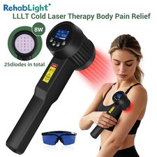 Portable Infrared Light Therapy 8W 808nm/905nm Relieve Back Muscle Pain Relief