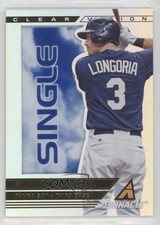 2013 Panini Pinnacle Clear Vision Single Evan Longoria #CV20 sh7