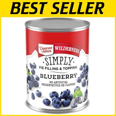 Wilderness Blueberry Pie Filling, 21 oz. (Pack of 8)