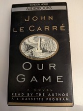 1995 4 Audio Tapes OUR GAME Read by the Author John le Carre