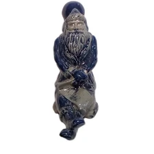 Rowe Pottery Works "2008 Santa At The North Pole" Salt Glaze Figure