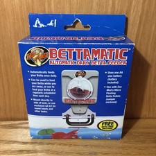 Zoo Med Bettamatic Automatic Daily Betta Fish Food Feeder, White 4C 