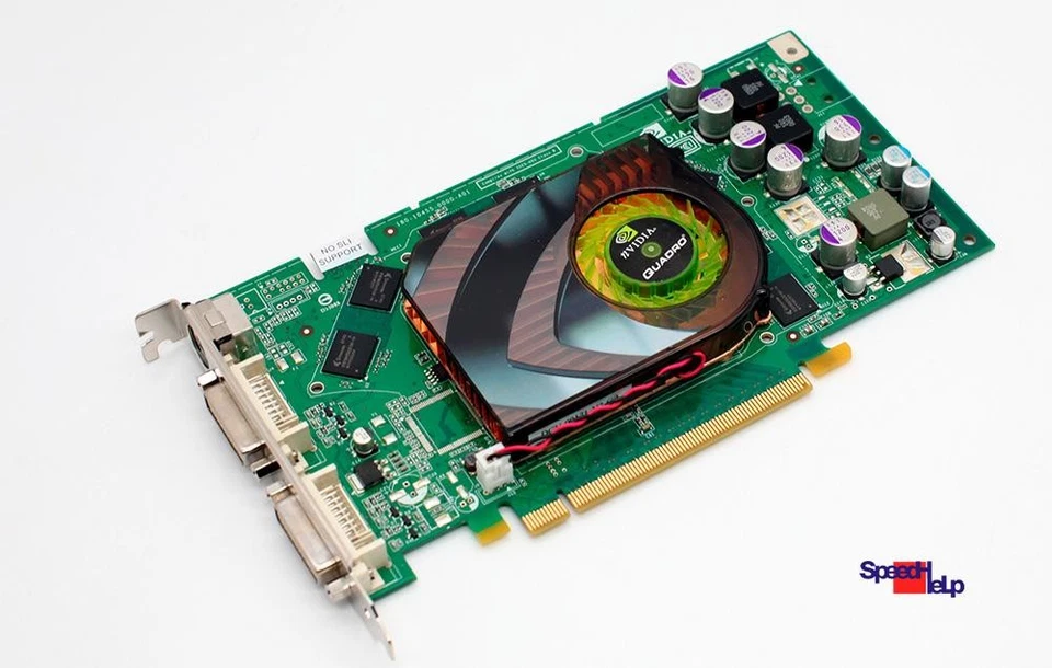 Pny Pro NVIDIA Pcie Quadro FX1500 Graphic Card 256MB Video Card Dual DVI New Ne - Image 2 of 4
