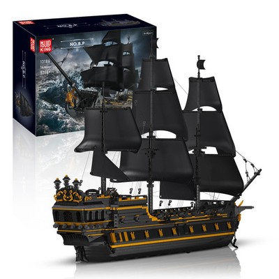 Mould King 13186 The Black Pearl Piratenschiff 5266 Klemmbausteine NEU und OVP