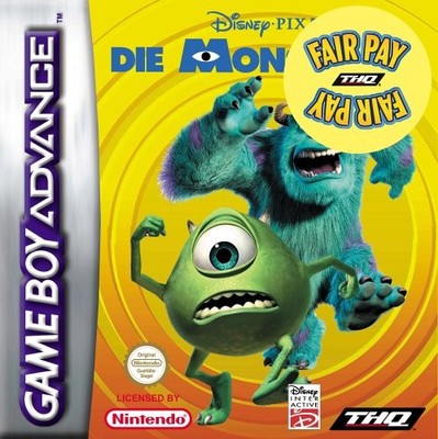 Die Monster AG  Game Boy Advance Fair Pa (Nintendo Game Boy Advance) (UK IMPORT)