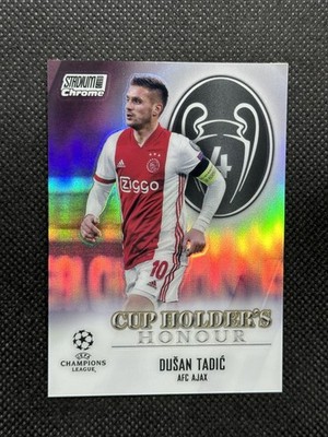 2020-21 Stadium Club Chrome UCL Dusan Tadic Cup Holder's Honour #CHH-AD