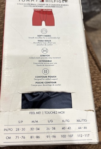 Slip boxer Tommy Hilfiger microfibra liscia confezione da 2 pezzi taglia S (28-30) in scatola leggi - Foto 2 di 4