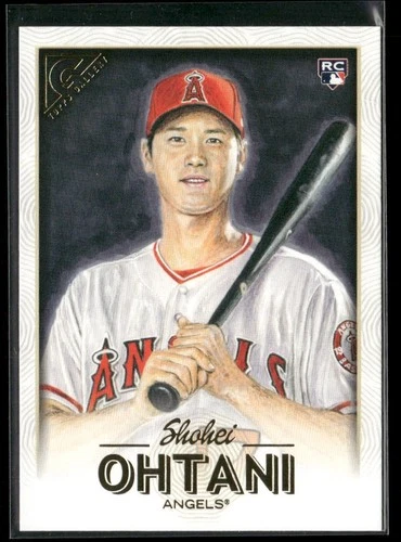 2018 Topps Gallery Shohei Ohtani RC Angels Rookie #116
