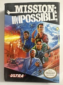 Mission: Impossible (Nintendo, NES, 1990) Complete CIB - Tested