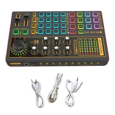 1set K300 Sound Card High Quality Recording Equipment For Live Broadcasts