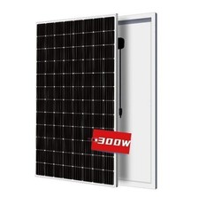 300W Solarpanel Solarmodul 12V 300 Watt Monokristallin für 12V Solarpanel-Kit