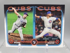 2024 Topps Update Baseball #US106 Jake Wong & Porter Hodge Rookie Card. rookie card picture