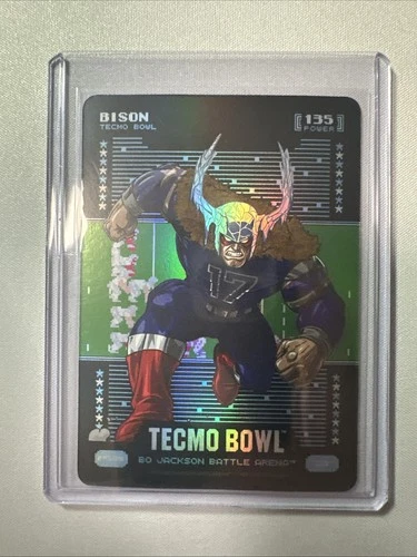 2026 Bo Jackson Battle Arena Bison #BF185 Tecmo Bowl 135 Power JOSH ALLEN
