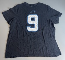 Nike NFL Carolina Panthers Bryce Young Black Short Sleeve T-Shirt Mens XXL