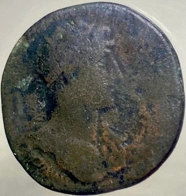 117AD-138AD Emperor Hadrian Dupondius Genuine Large Ancient Roman Coin