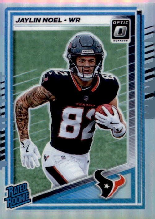 2025 Panini Donruss Optic Holo Silver Prizm Jaylin Noel Rated Rookie #241