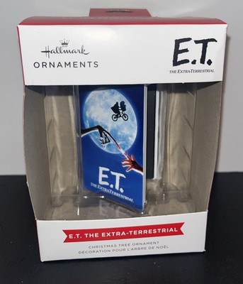 Hallmark E.T. The Extra Terrestrial VHS Tape Ornament Movie New ET