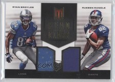 2012 Momentum Head of the Class Combo Materials Rueben Randle Ryan Broyles 0b0