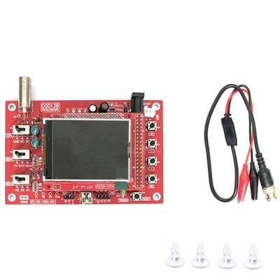 0 - 200KHz 2.4'' TFT Digital Oscilloscope DIY Module PCB Board Education Kit