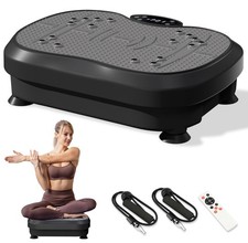 Vibration Plate Exercise Machine for Lymphatic Drainage, Whole Body Fitness W...