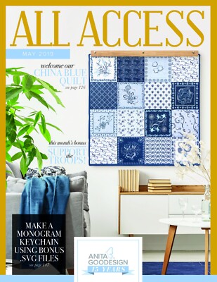 All Access  MAY  2019 TWO MONTHS USB -Add 1 YourYOUR CHOICE Anita Goodesign