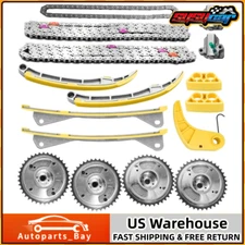 16x Timing Chain Kit & VVT Sprockets for 2009-2022 Hyundai Kia Sorento 3.3L 3.8L