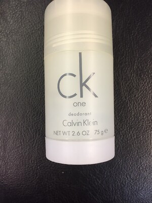 CK ONE BY CALVIN KLEIN 2.6 Oz Deodorant Stick For Men Women Brand