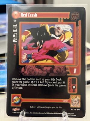 2004 Score Dragon Ball GT TCG Red Crash 68 Baby Saga Unlimited | eBay