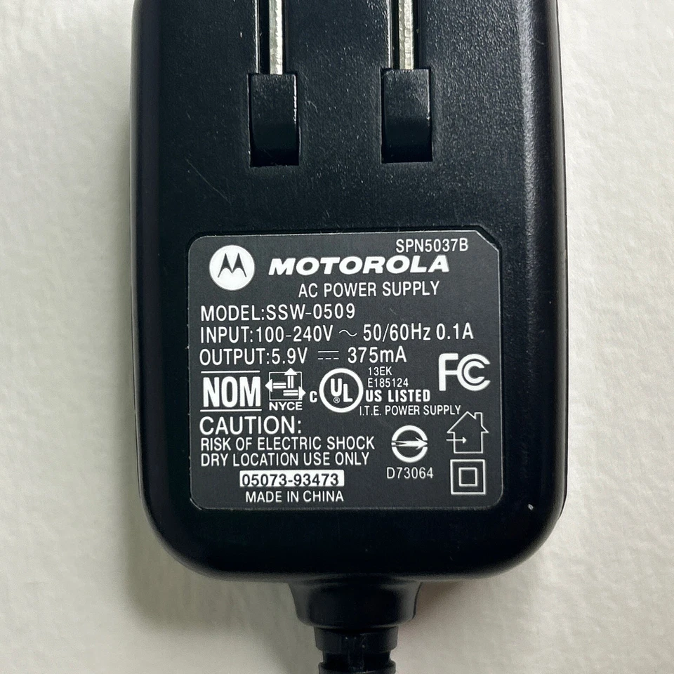 Motorola Wireless Bluetooth 1.2 Headset HS815 Gray with Charger Working - Image 3 of 4