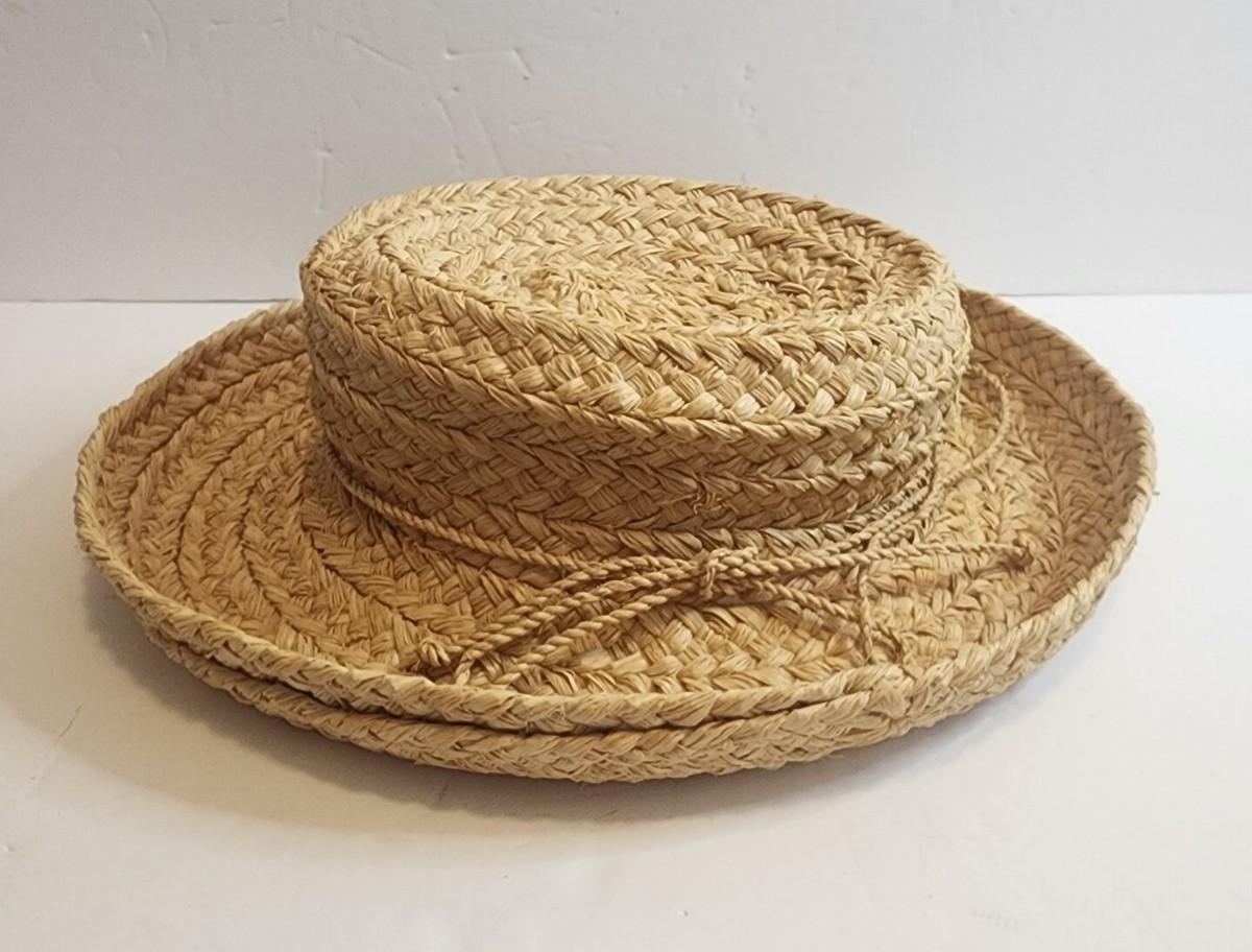 帽子 HELEN KAMINSKI / CLASSIC5 HELEN KAMINSKI Classic 5 RAFFIA HAT TURN UP/DOWN BRIM HANDMADE