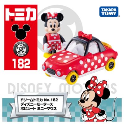 Takara Tomy Dream Tomica No.182 Disney Motors Popute Minnie Mouse