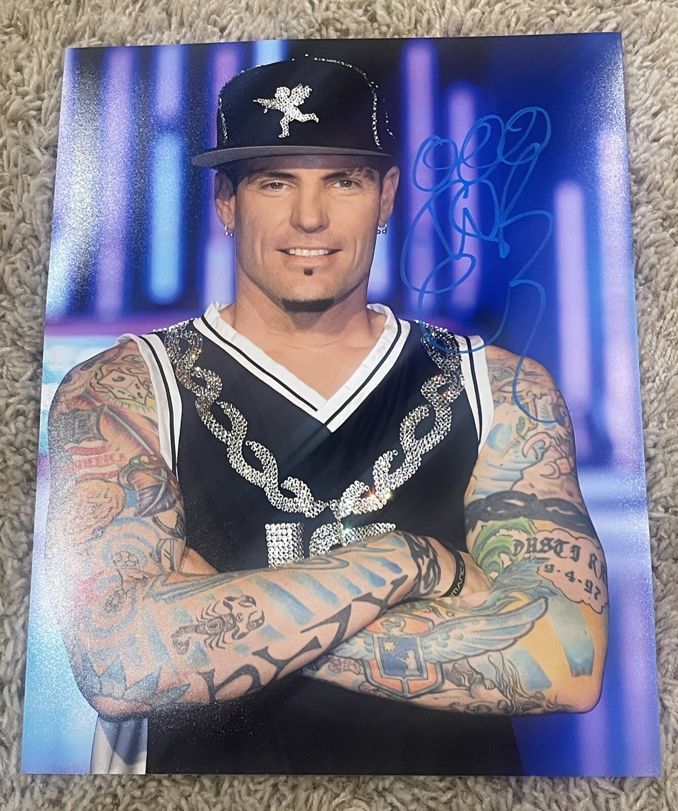 Vanilla Ice Baby In-Person (2) Signed 11x14 Photos not PSA JSA BAS Beckett 