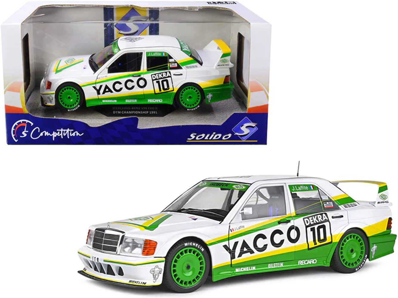 Mercedes Benz 190 EVO II #10 Jacques Laffite 
