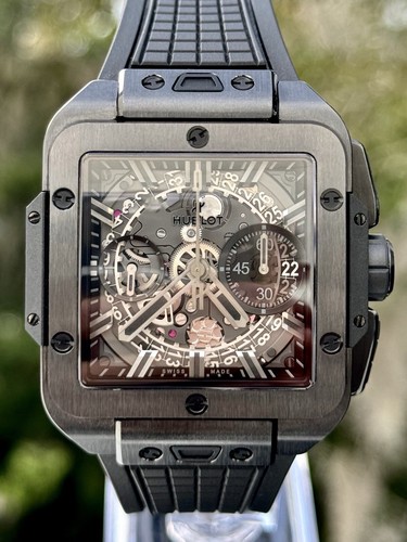 Hublot Square Bang Unico “All Black” - Limited Edition Full Se...