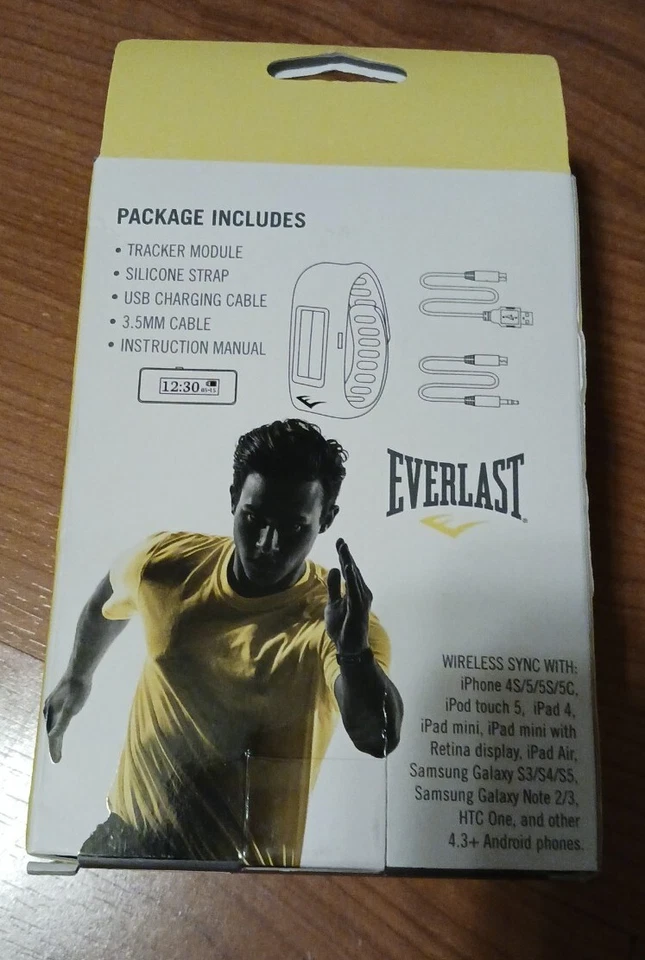 Everlast TR 1 Wireless Activity Tracker With Led Display - Image 4 of 4