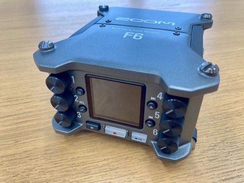 Zoom F6 Multi Track Handheld Field Recorder 32-Bit Float Recording Technology - Picture 7 of 14